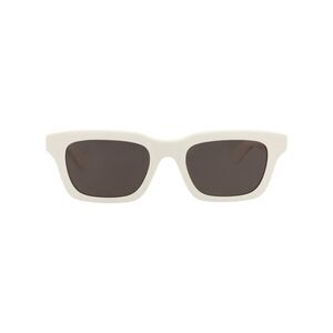 Alexander McQueen Square-Frame Recycled Acetate Sunglasses White Mens